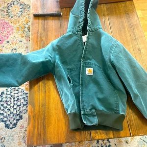Youth small green carhart